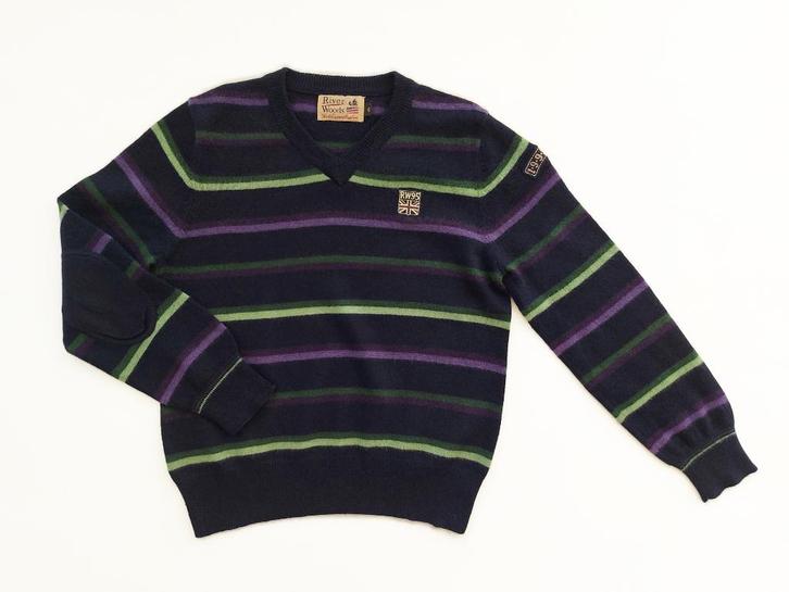 RIVER WOODS wintertrui lamswol 6 jaar / 116  NIEUWstaat !, Kinderen en Baby's, Kinderkleding | Maat 116, Zo goed als nieuw, Jongen