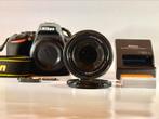 Appareil photo Nikon D 5600 + objectif 18 -140mm, Audio, Tv en Foto, Ophalen, Gebruikt, Nikon