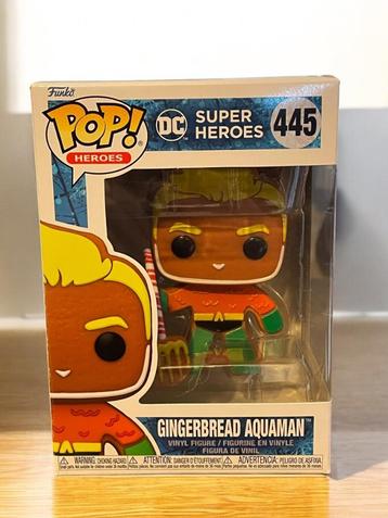 Figurine POP DC Super Heroes 445 Gingerbread Aquaman neuve disponible aux enchères