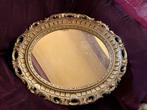 Miroir ovale avec cadre en bois en parfait état 65x55cm, Ophalen