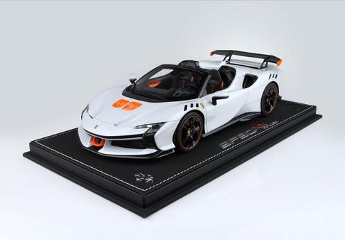 BBR 1:18 Ferrari SF90xx Spider Blanc Artico, Hobby & Loisirs créatifs, Voitures miniatures | 1:18, Neuf, Voiture, Enlèvement ou Envoi