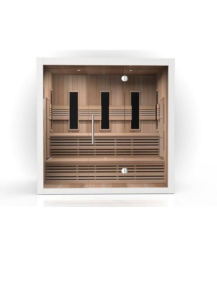 Sauna 2 personen, Sport en Fitness, Sauna, Zo goed als nieuw, Complete sauna, Infrarood, Ophalen