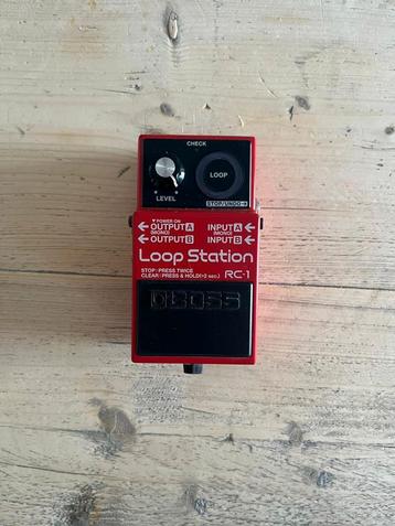 Boss RC-1 loop station beschikbaar voor biedingen
