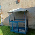 Mooie terrasvolière te koop, Dieren en Toebehoren, Ophalen, Gebruikt, Kooi-accessoires