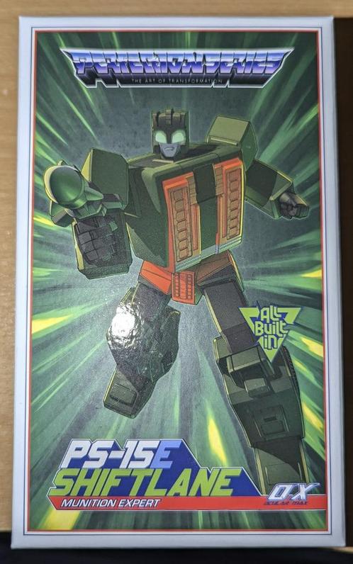 Mastermind Creations Perfection Series Shiftlane Exclusivité, Verzamelen, Transformers, Zo goed als nieuw, G1, Decepticons, Verzenden
