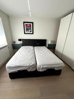 Elektrisch verstelbare boxspring BEKA, Huis en Inrichting, Ophalen, Gebruikt, Zwart, Tweepersoons