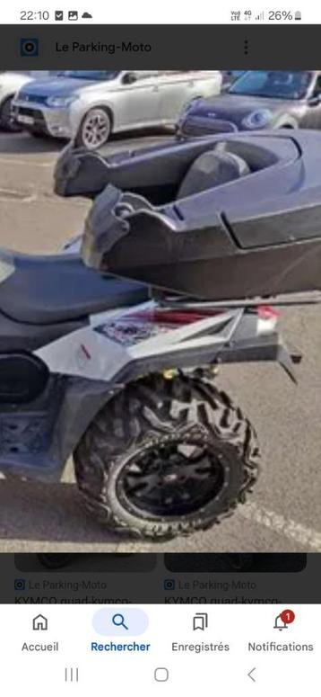 Coffre quad kymco, Motoren