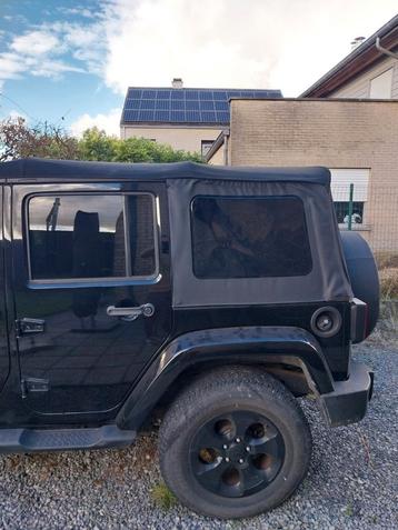 JEEP WRANGLER SAHARA LIMITED EDITION, Auto's, Jeep, Euro 5, Zwart, Zwart, Leder
