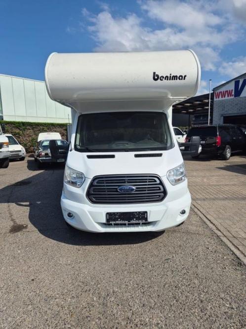 MOBILHOME FORD BENIMAR 5 ZIT - BJ 2016, Caravans en Kamperen, Mobilhomes, Bedrijf, tot en met 2, Ford, Diesel, 6 tot 7 meter, Ophalen