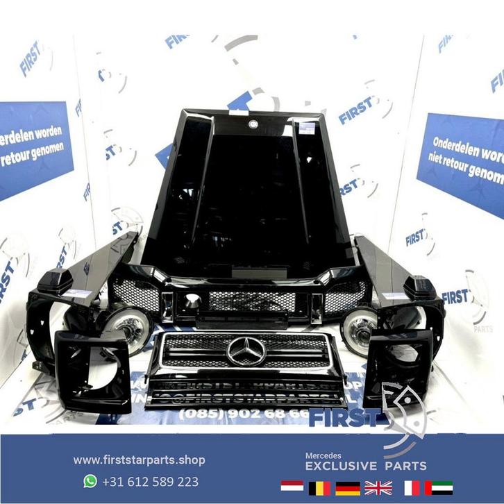 W463 G KLASSE FRONT G63 AMG VOORKOP Mercedes 463 2016 G55 G6, Auto-onderdelen, Carrosserie, Bumper, Mercedes-Benz, Voor, Gebruikt