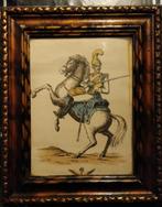 Gravure d'un carabinier 1er empire Napoléon cavalerie, Photo ou Poster, Armée de terre, Enlèvement ou Envoi