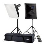 Falcon Eyes Studioflitsset TFK-2600L met LCD Scherm, Ophalen, Nieuw, Complete fotostudio