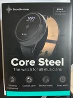 Soundbrenner Core Steel 2  Music Watch, dB Meter, Metronoom,, Ophalen of Verzenden, Nieuw