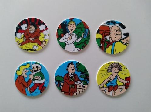 Vintage 6x Flippo's - Strippies - Suske & Wiske -Mooie staat, Verzamelen, Flippo's, Losse flippo's, Strip, Ophalen of Verzenden