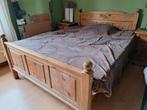 bed met 2 nachtkastjes, Huis en Inrichting, Slaapkamer | Bedden, Ophalen, Gebruikt