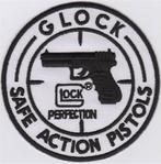 Glock Safe Action Pistols stoffen opstrijk patch embleem, Collections, Vêtements & Patrons, Envoi, Neuf