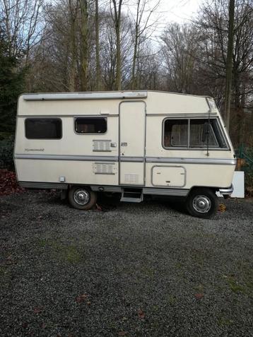 Vintage Hymer mobil, 1980. disponible aux enchères