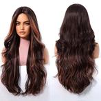 Luxe pruik lang haar met losse slagen model Houston, Handtassen en Accessoires, Verzenden, Nieuw
