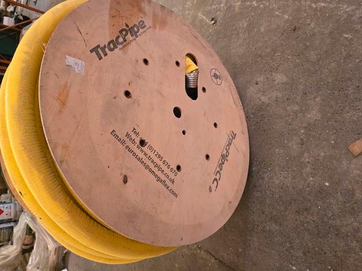 Gasflexibel Tracpipe plooibare gasleiding PLT buis aardgas, Doe-het-zelf en Bouw, Buizen en Afvoer, Nieuw, Inox, Ophalen