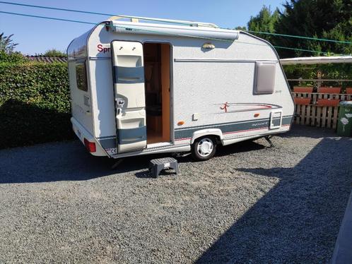 Caravan Beyerland Sprinter, Caravans en Kamperen, Caravans, Particulier, tot en met 3, 750 - 1000 kg, Treinzit, Beyerland, Frans bed
