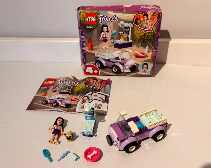 Set Lego Friends 41360 La clinique vétérinaire mobile d'Emma, Enfants & Bébés, Jouets | Duplo & Lego, Utilisé, Lego, Ensemble complet