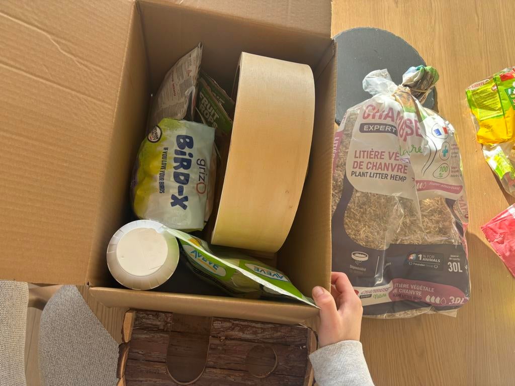 voer en accessoires voor een hamster, Dieren en Toebehoren, Knaagdieren en Konijnen | Toebehoren, Zo goed als nieuw, Ophalen