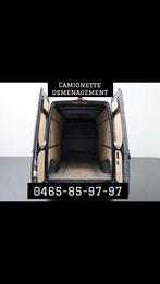 Camionette déménagement