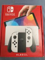 Nintendo Switch Oled White - comme neuve, avec étui, Enlèvement ou Envoi, Comme neuf, Switch OLED