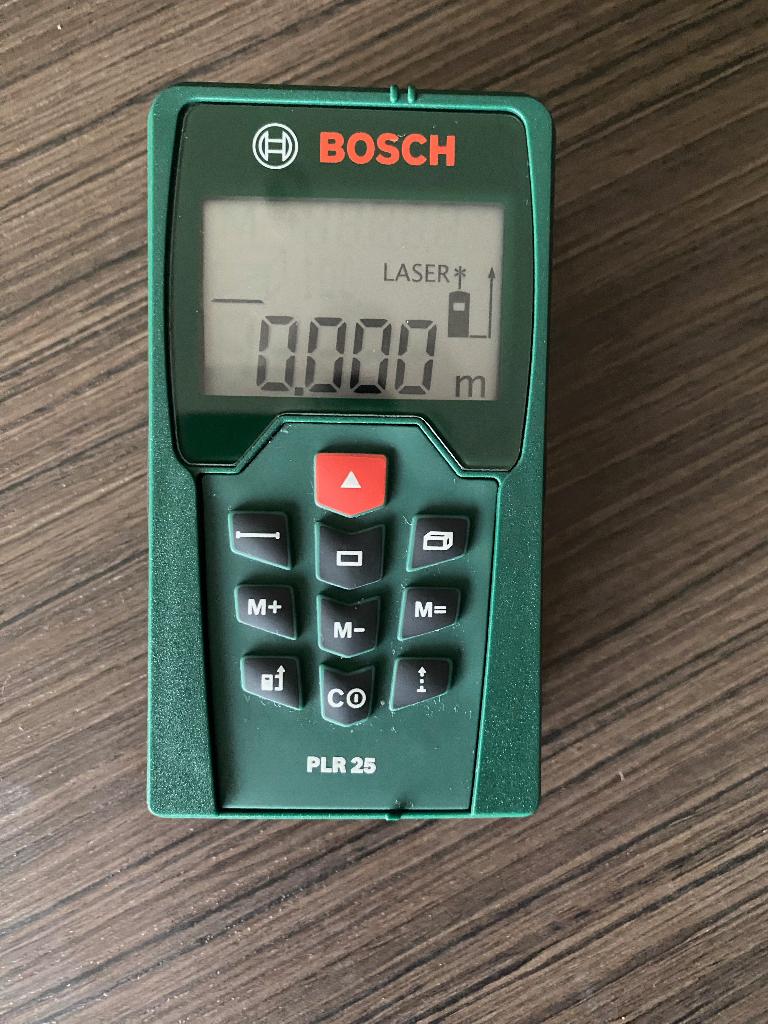 BOSCH lasermeter PLR25, Ophalen of Verzenden, Gebruikt