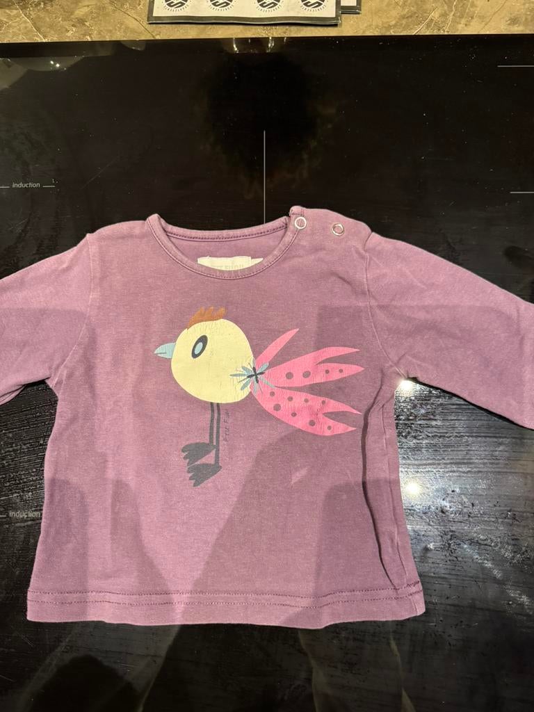 T-shirt lange mouwen, Enfants & Bébés, Vêtements de bébé | Taille 86, Enlèvement ou Envoi, Utilisé, Garçon ou Fille, Chemisette ou Manches longues