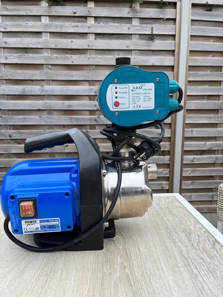 Regenwaterpomp, Ophalen, Zo goed als nieuw