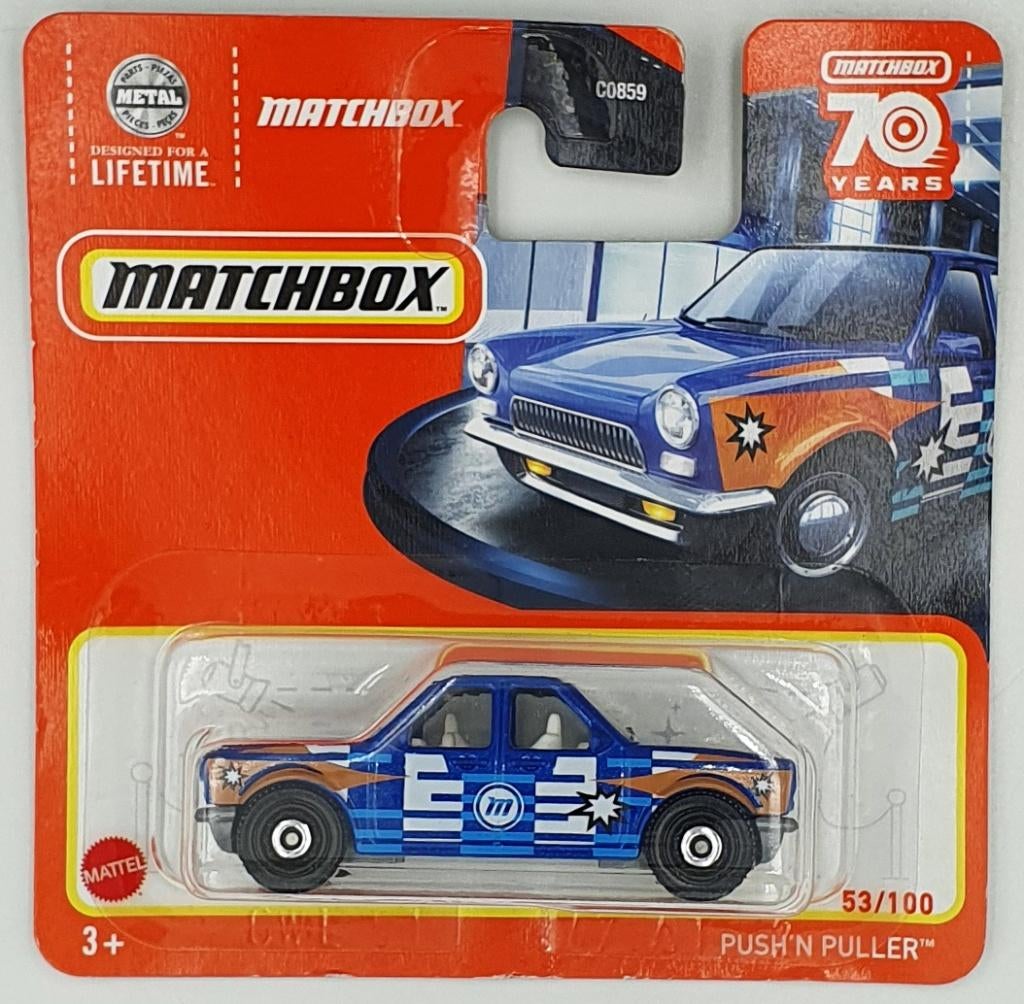 Matchbox - Push'N Puller - HLC78 - 1:64, Hobby en Vrije tijd, Modelauto's | Overige schalen, Nieuw, Auto, Verzenden