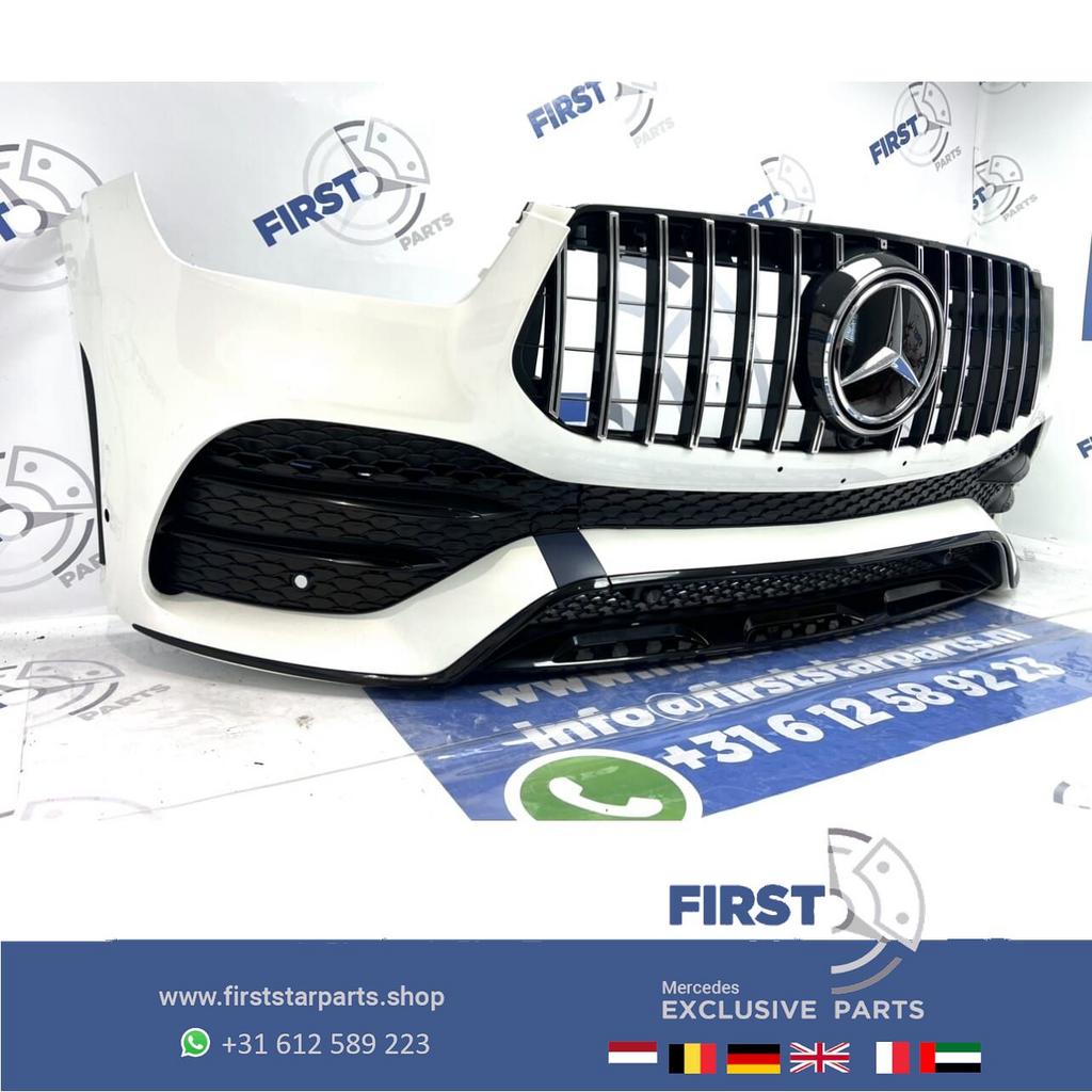 2023 (W167) V167 C167 GLE EQ AMG GT VOORBUMPER WIT COMPLEET, Gebruikt, -, Voor, Ophalen of Verzenden