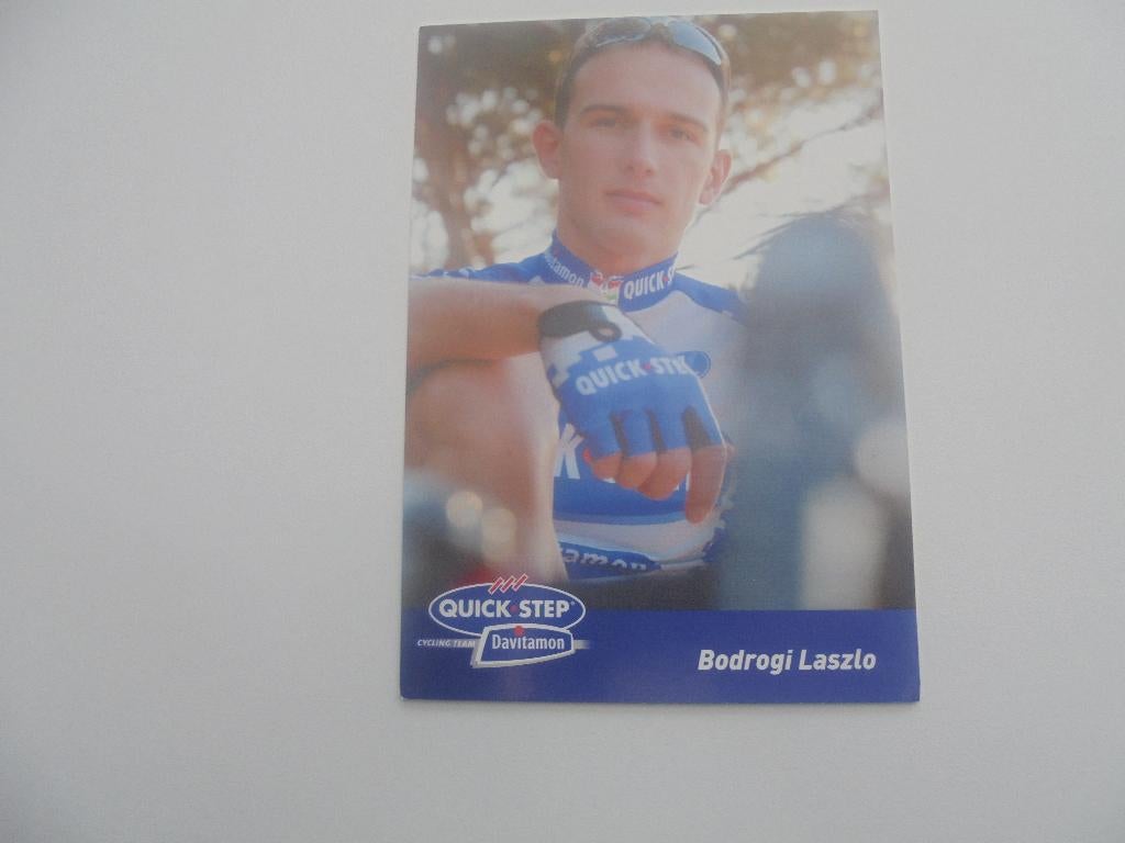 wielrenner-bodrogi laszlo, Collections, Photos & Gravures, Envoi, 1980 à nos jours, Comme neuf, Photo