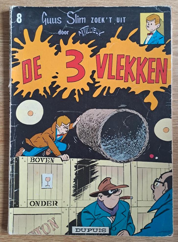 8 - Guus Slim - De 3 Vlekken, Livres, BD, Utilisé, Une BD, Enlèvement ou Envoi