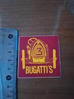Vintage sticker Bugatti's, Collections, Enlèvement ou Envoi, Comme neuf, Voiture ou Moto