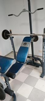 Banc de musculation avec ses poids, Enlèvement