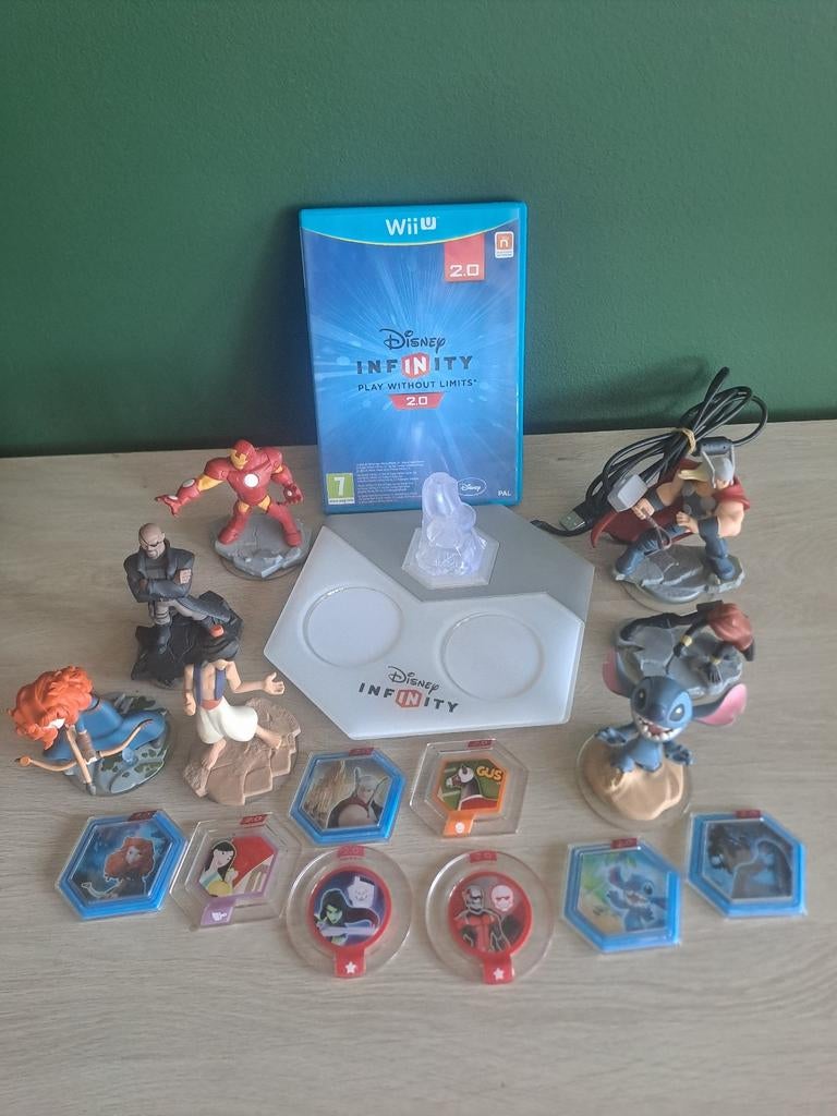 Nintendo Wii U Disney Infinity 2.0 Game Base + Personages, Consoles de jeu & Jeux vidéo, Jeux | Nintendo Wii U, Enlèvement