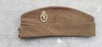Britse side cap Signals ww2, Verzamelen, Militaria | Tweede Wereldoorlog, Verzenden, Landmacht, Helm of Baret