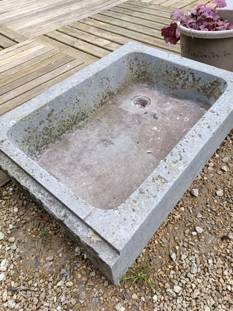 Évier en pierre bleue, Jardin & Terrasse, Enlèvement