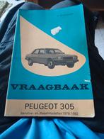 vraagbaak PEUGEOT 305, Ophalen of Verzenden