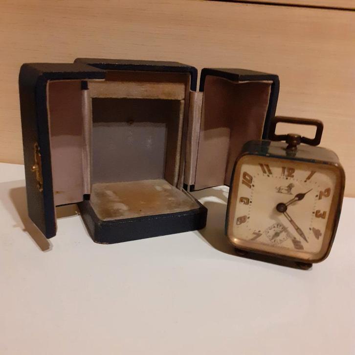reiswekker frans merk bayard, Antiquités & Art, Antiquités | Horloges, Enlèvement ou Envoi