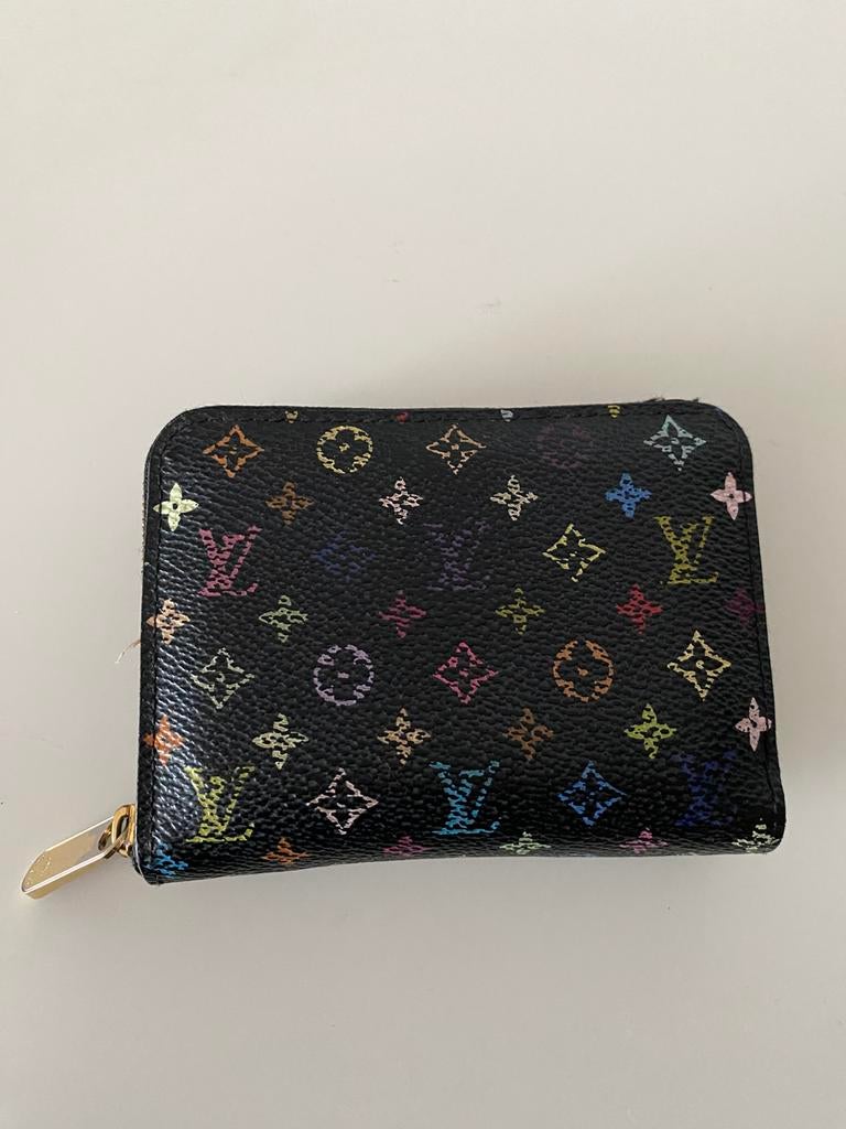 Louis Vuitton zippy coin purse Murakami Multicolor black, Bijoux, Sacs & Beauté, Porte-monnaie & Portefeuilles, Utilisé, Enlèvement ou Envoi