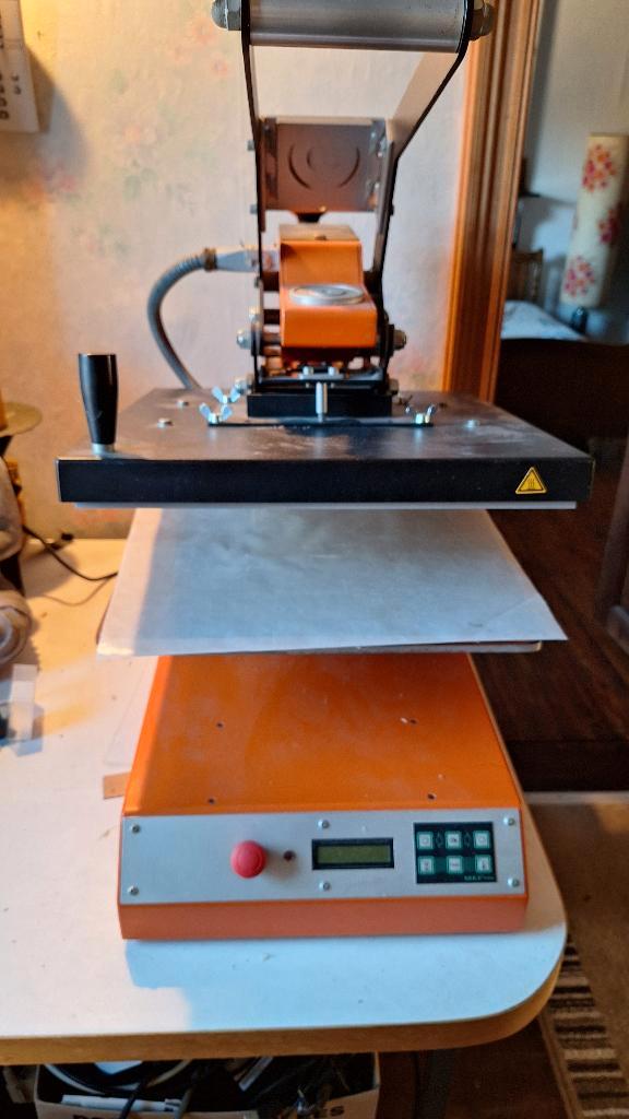 presse Transfer à chaud pour textile, Hobby & Loisirs créatifs, Patches vêtements & Hotfix, Comme neuf, Autres types, Enlèvement