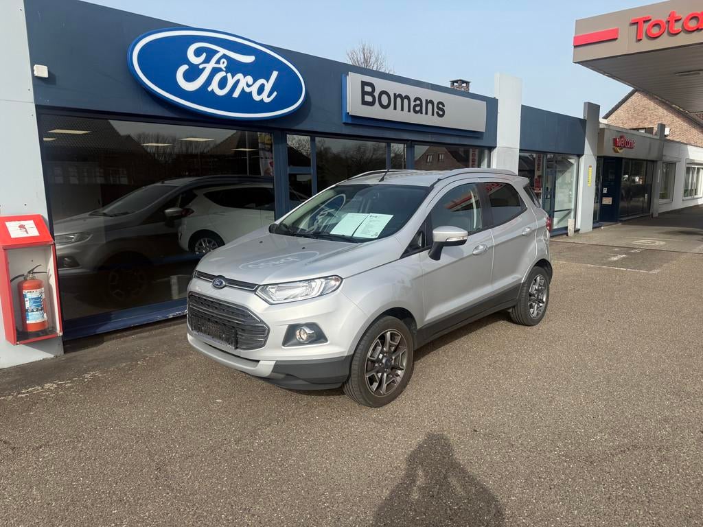 Ford Ecosport Titanium 1.0I 125PK M5, Auto's, Voorwielaandrijving, Gebruikt, Zwart, Ecosport