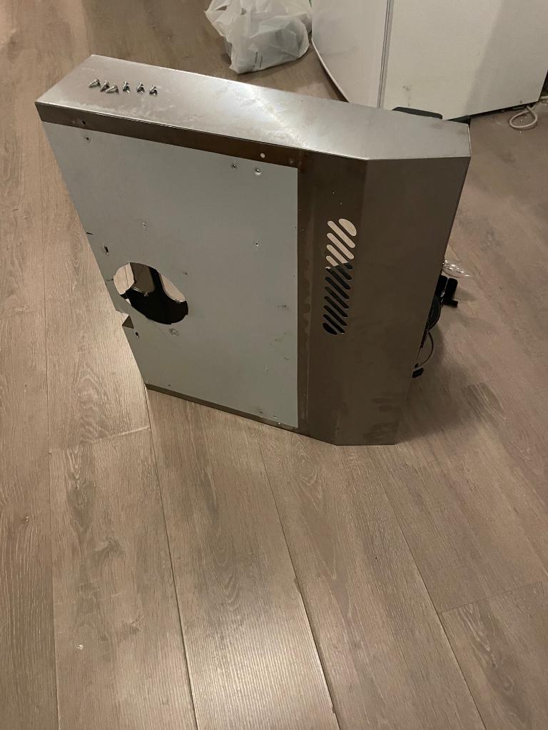 Hotte Candy CFT62/2X, Hotte murale, Enlèvement, Utilisé, Autoportant