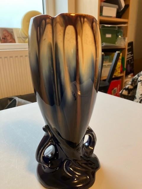 vazen, Huis en Inrichting, Woonaccessoires | Vazen, Ophalen, Gebruikt, Blauw, Aardewerk of Porselein