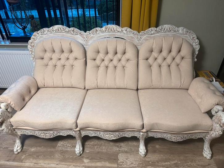 Salon unique en état de branchies, Maison & Meubles, Canapés | Salons, Comme neuf, Tissus, Enlèvement