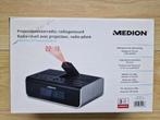 Projectie wekker radio - merk Medion - nooit gebruikt, Enlèvement, Comme neuf, Analogique
