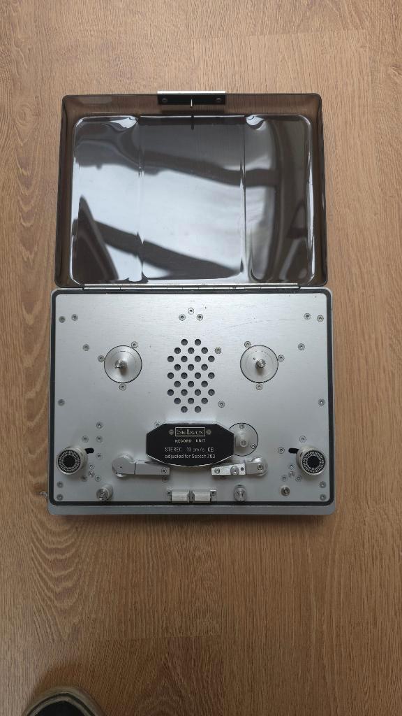 Stellavox SP7 + Accessoires, Audio, Tv en Foto, Bandrecorder, Bandrecorder, Met stofkap, Ophalen of Verzenden